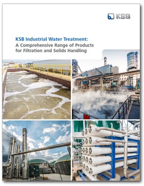 KSB Industrial Water Treatment Brochure Cover