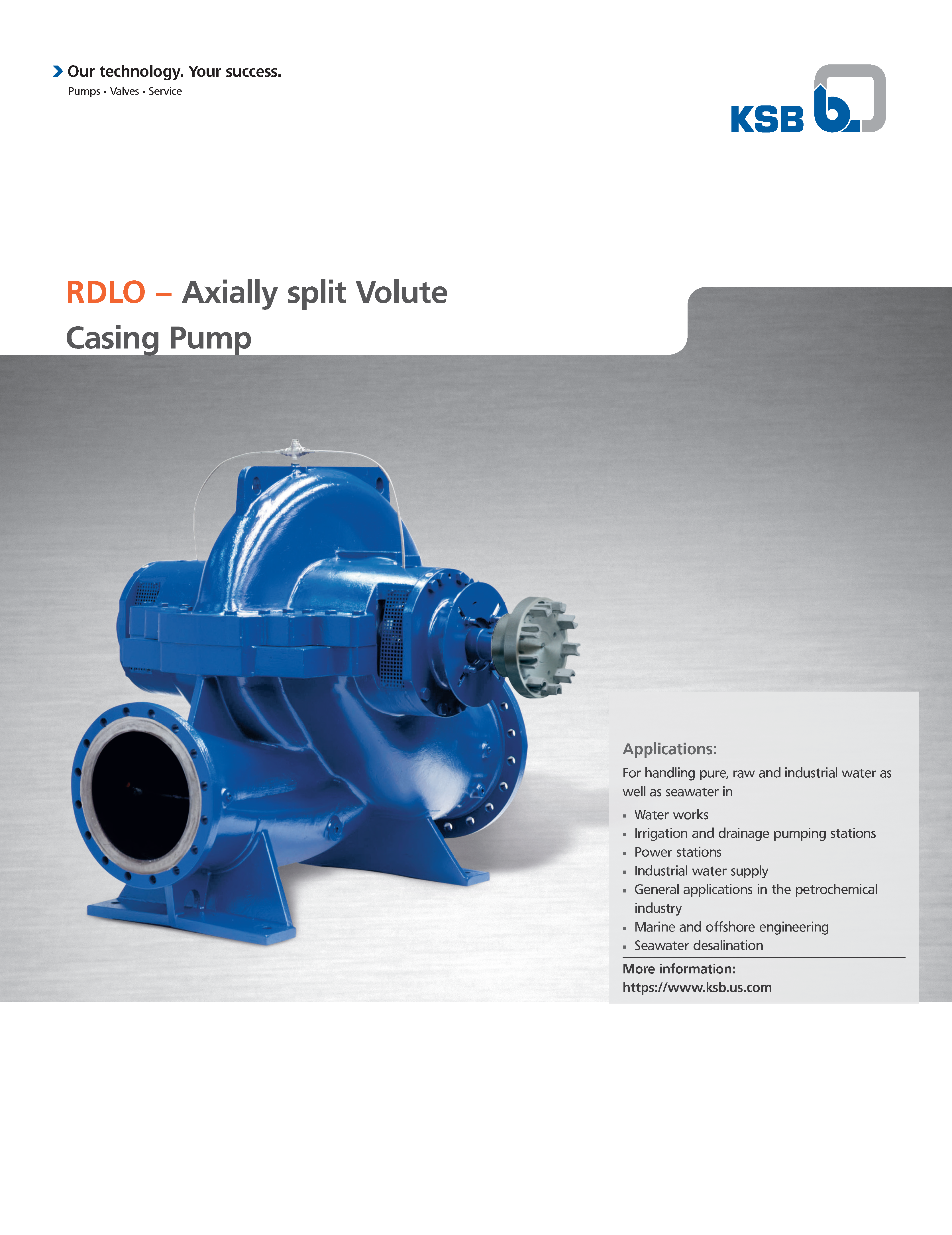 Download RDLO Volute Casing Pump Info